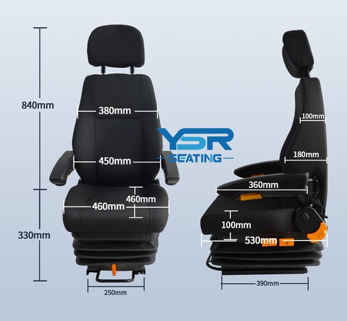 Air Suspension Seat for Car Driver Size Air Suspension Seat for Car Driver Size