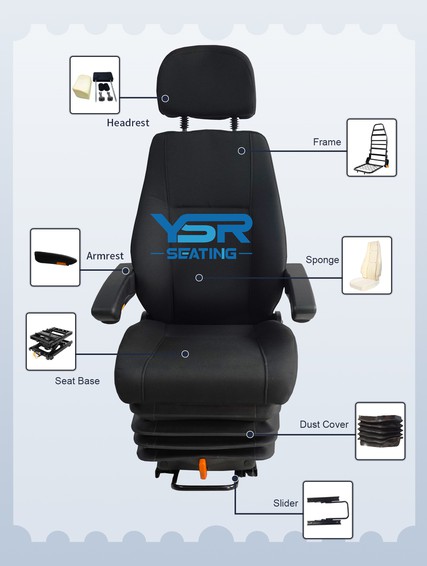 Air Suspension Seat for Car Driver Detail Show Air Suspension Seat for Car Driver Detail Show